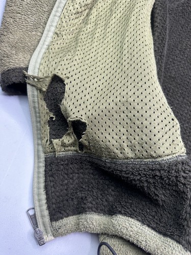 VINTAGE PATAGONIA Men's Classic R4 Olive Fleece USA MADE Jacket Sz M Retro-X - Picture 7 of 13