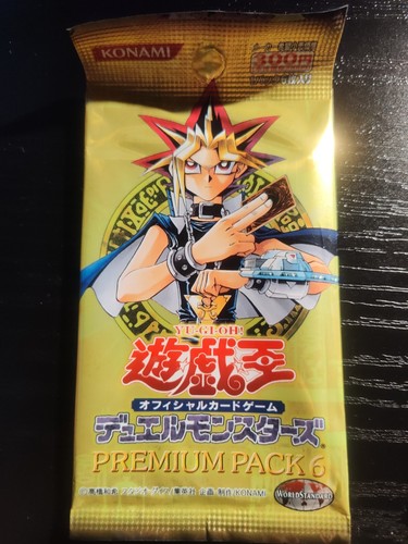 YuGiOh TCG Premium Pack 6 Factory Sealed Japanese Booster Pack - Bild 1 von 2