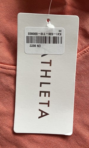 ATHLETA Gym Yoga Running Top Active Leisure Wear Sundown Oversize Hoodie BNWT XS - Picture 11 of 12