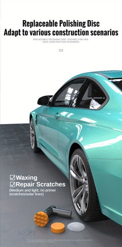 Cordless Portable Car Buffer Polisher Kit with Polishing Pads for Car Waxing AUS - Picture 16 of 24