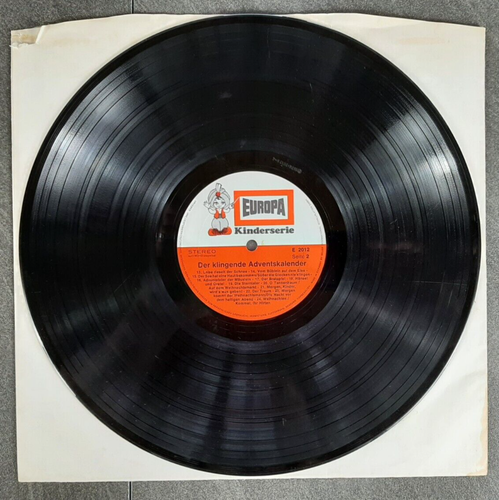 Der klingende Adventskalender von 1974 Vinyl LP Schallplatte Europa E 2012 - Bild 2 von 2