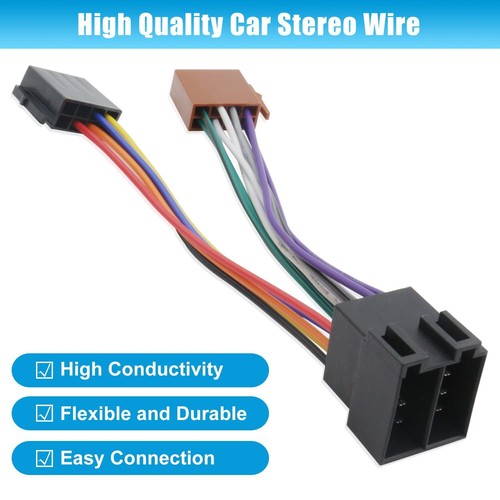 Car Radio Connector Replacement for VW Radio Wiring Harness Adapter in Dash I... - Picture 7 of 7