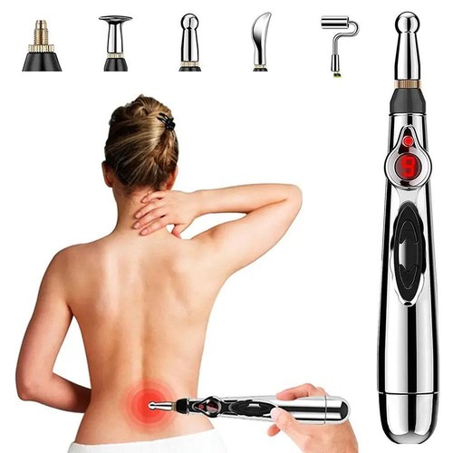 Electric Acupuncture Pen Pain Relief Point Massage Electronic Meridia Hot US New - Picture 3 of 25