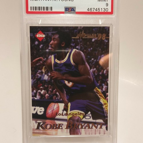 1998 Collectors Edge Impulse Kobe Bryant Gold Foil PSA 9 Lakers Low Pop-13 #91 - Picture 2 of 4