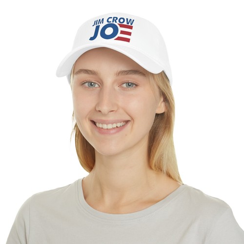 Jim Crow Joe Biden President Unisex Low Profile Baseball Cap - Picture 7 of 20