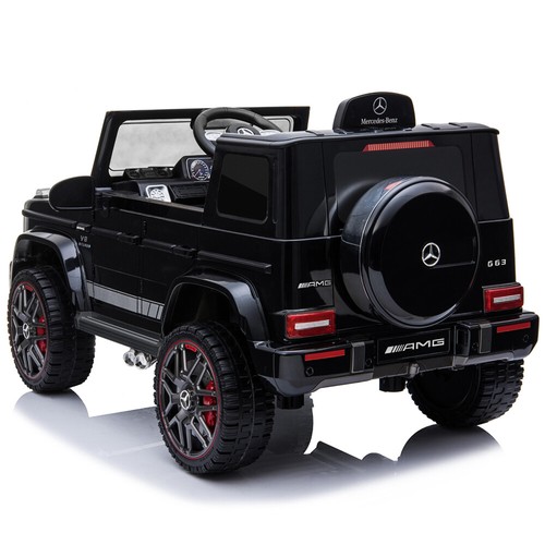 Mercedes-Benz G 63 G63 AMG V8 Biturbo Kinderauto Kinderfahrzeug Elektroauto Schw - Bild 3 von 11