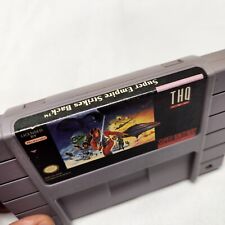 Super Star Wars: The Empire Strikes Back (Super Nintendo SNES, 1993) AUTHENTIC
