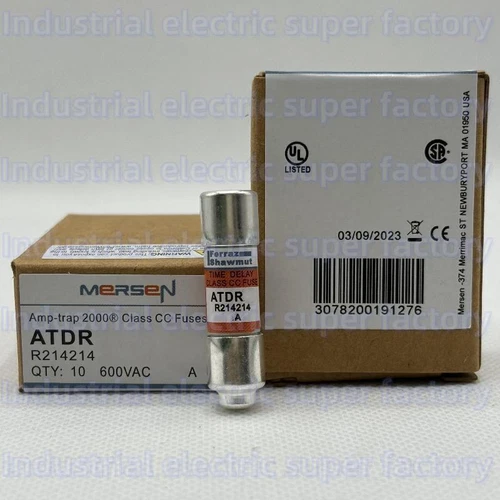 10PCS Ferraz ATDR7 Shawmut ATDR-7 7A 600V TIME DELAY Fuse