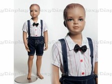 Molded Hair Child Standing pose Mannequin #MZ-KD2
