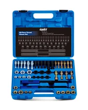 48pc Metric SAE Thread Chaser Set Thread Repair Restorer Tool Rethreading Kit