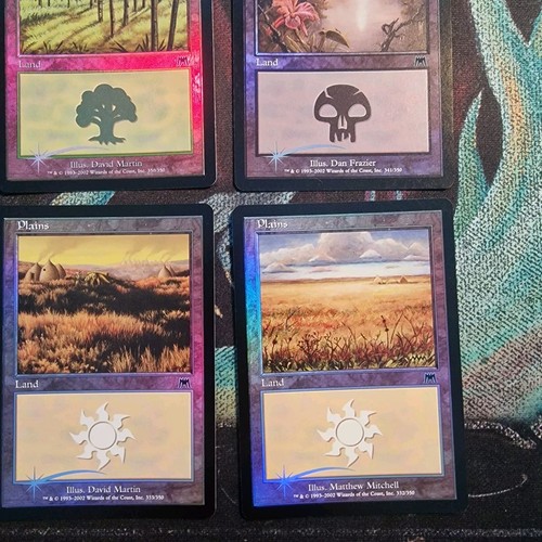 9 X FOIL Basic Land Common Magic MTG Onslaught ONS - Picture 9 of 16