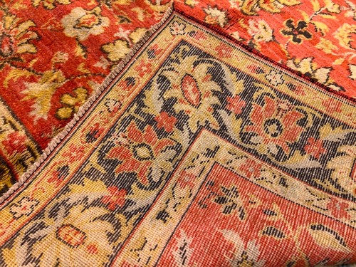 COLLECTORS PIECE Vintage Natural Pure 100% Silk Khotan Chinese Yarqandi Carpet - Picture 6 of 10