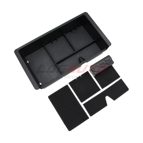 For GMC Sierra 2014-2018 Armrest Storage Box Organizer Center Console Glove Tray - Picture 8 of 11