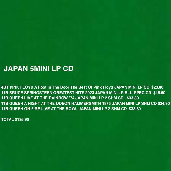5-japan-mini-lp-cd-set-for-customer-ebay