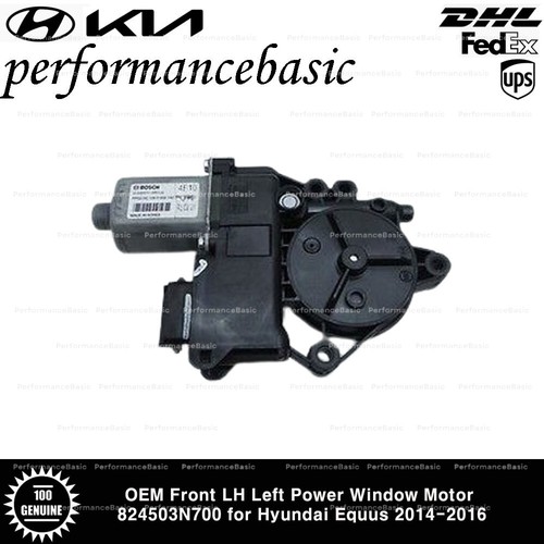 OEM Front LH Left Power Window Motor 824503N700 for Hyundai Equus 2014-2016 - Picture 2 of 2
