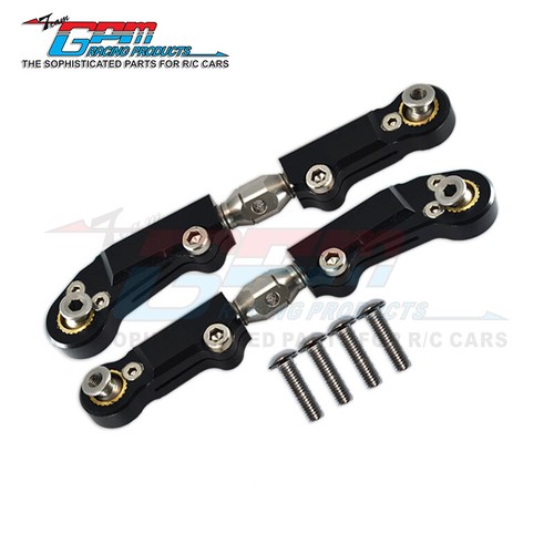 GPM Aluminum+Stainless Steel Adjustable Front Steering Tie Rod For 1/10 Sketer - Picture 2 of 17