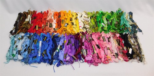 200 Skeins DMC Wonder Art Mouline Cotton Wool Embroidery Thread Floss NOS