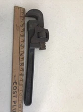 Vintage Adjustable Pipe Wrench Trimont Mfg Co TRIMO 10" Drop Forged Plumbing 