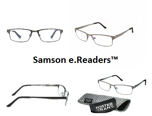 Foster Grant Men/'s Samson e.Reader Reading Glasses