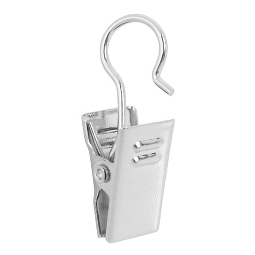 For Curtain Photos Home Decor Stainless Steel Curtain Clips with Hook Kit 50Pcs - Bild 7 von 8