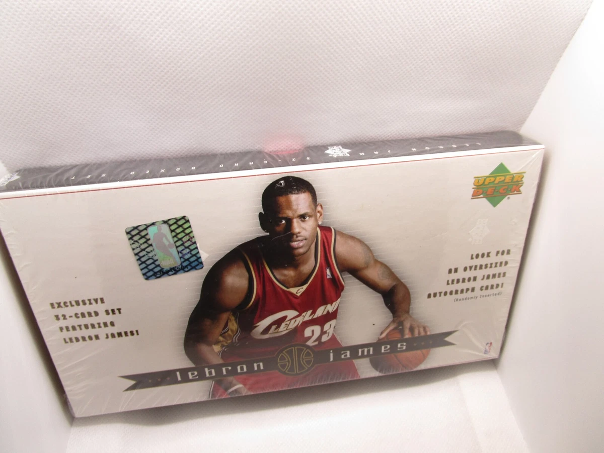 LEBRON JAMES 2003-04 Upper Deck NEW Sealed 32 Card Boxed Set /plus 