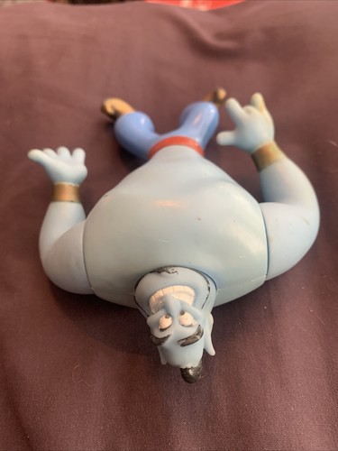 Vintage Disney Aladdin Genie Action Figure Toy Cake Topper Mattel 1992 - Picture 4 of 6