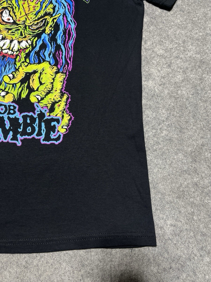 new ROB Dirty Ugly Filthy ZOMBIE Official Concert Shirt L Black