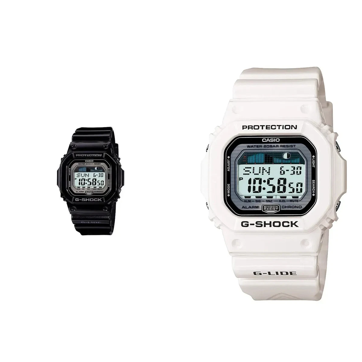 Casio G-Shock G-LIDE GLX-5600-1JF/7JF Men's Watches Black/White