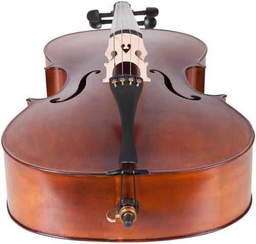 UK Cello 1/2 M-tunes No.160 wood - for learners - Picture 3 of 10