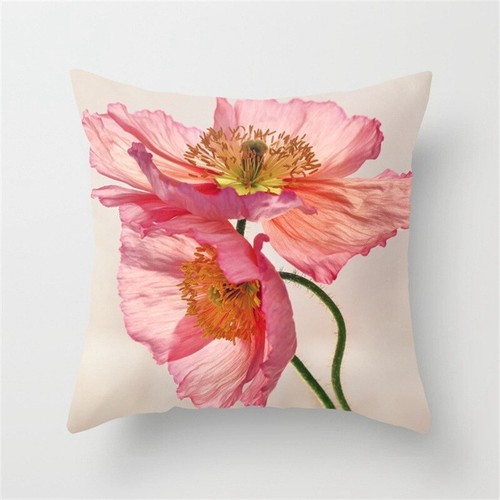 Funda de almohada de decoración de sofá de tela minimalista moderna nueva flor art deco - Imagen 4 de 28
