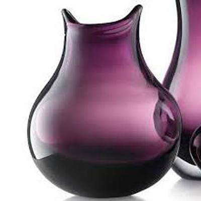 Rogaska Groovy Kind Of Love 8 Amethyst Purple Vase New Boxed Ebay