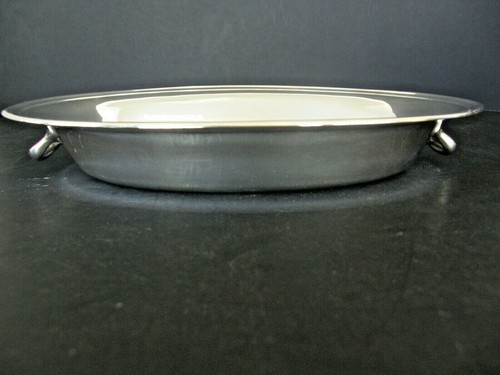 PIECES DE CRÉMIER ET PLATEAU VINTAGE EN ARGENT STERLING - Photo 7/7