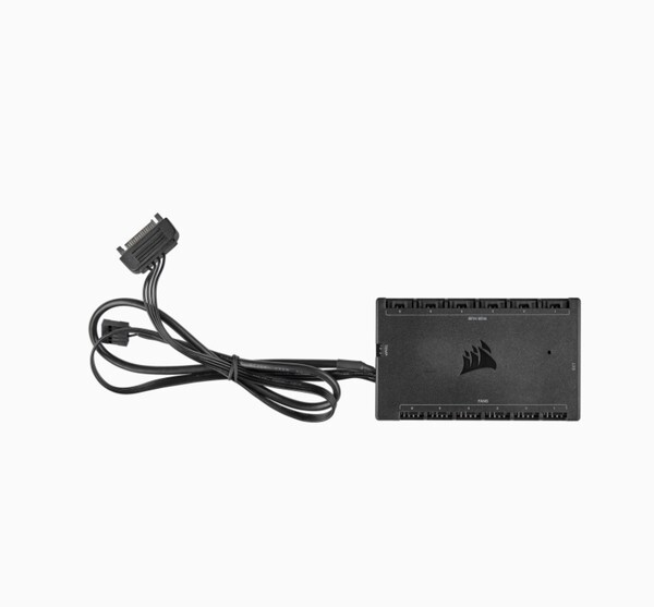 CORSAIR iCUE COMMANDER CORE XT ① CORSAIR iCUE COMMANDER CORE XT Smart RGB Lighting and Fan