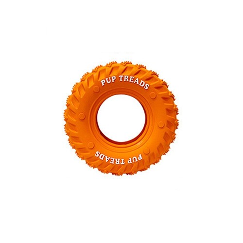 Dog Toys Tyre Rubber Squeaks Pulling Tugging Interactive Cleaning Teeth Chew Toy - Picture 17 of 20