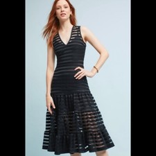 Tracy Reese Retro Striped Midi Dress from Anthropologie (70% OFF Retail!)