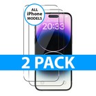 Tempered Glass Screen Protector for iPhone 16 15 14 13 12 11 Pro XR XS Max Plus