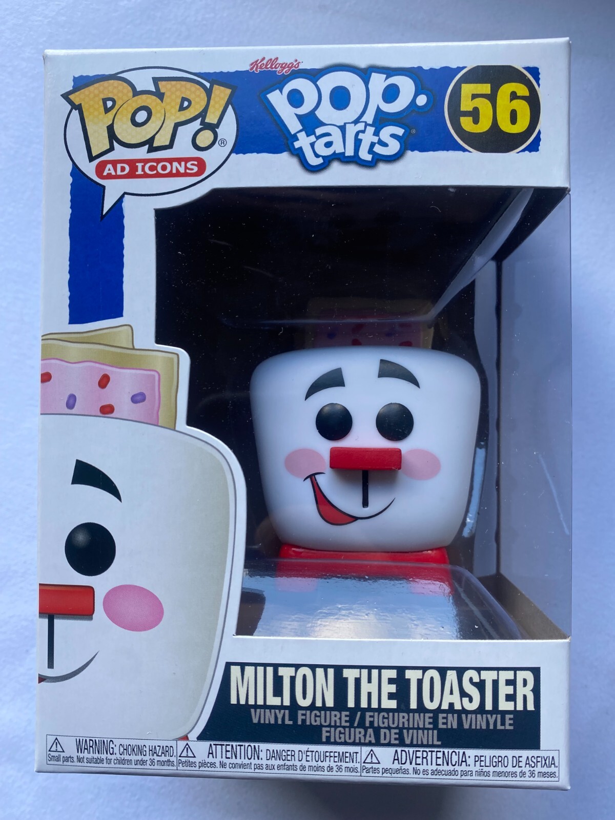 Funko Pop Icons Pop Tarts #56 Milton The Toaster Kellogs Vinyl Figure