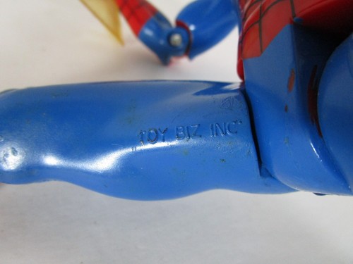 Vintage Spider-Man 1994 Marvel Toy Biz 10" Suction Cup Hands Action Figure Toy - Picture 8 of 10