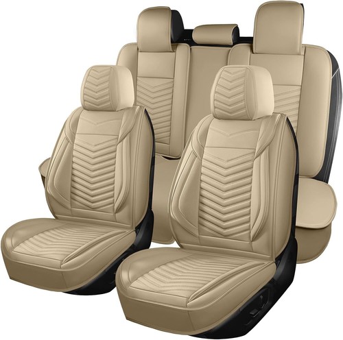 Car Seat Covers,Breathable and Waterproof Leather Automotive Seat Covers for ... - Picture 1 of 9