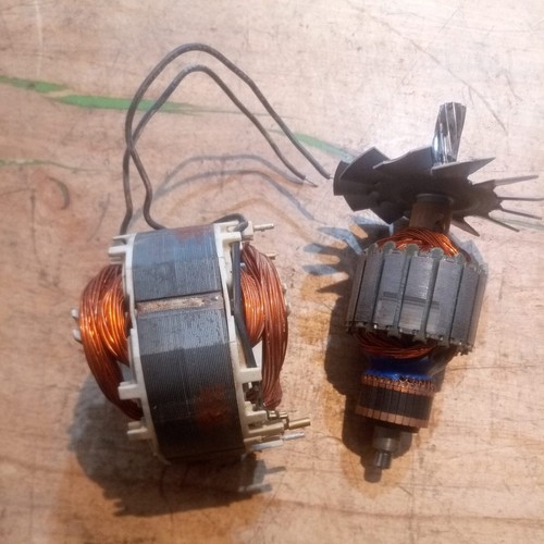 SKIL 5466 110V Motor Armature 2610993192 Field 2610993193 genuine skilsaw parts - Picture 1 of 6