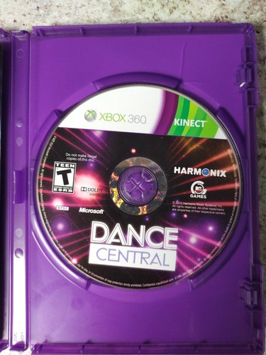 Dance Central Xbox 360 Kinect Game Complete w/ Manual - Picture 3 of 4