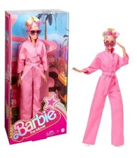 Barbie the Movie Collectible Doll Margot Robbie in Pink Power Jumpsuit (HRF29)
