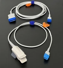 GE E-PRESTN Accessories Kit Bundle - SpO2 Adapter, Short Spo2 - Ship Same Day