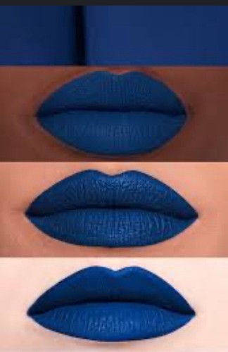 Suckable Lips Blue liquid water proof Lipstick - Picture 3 of 4