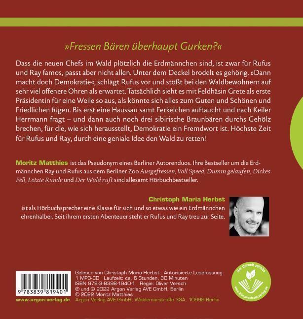 Thumbnail - Matthies Moritz. Da Ist Was Busch. Audio-cd