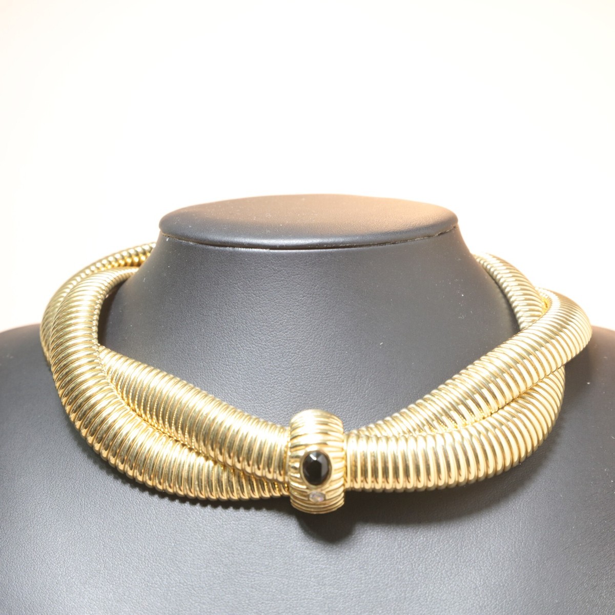 RARE Vintage Givenchy 1980's Signed Gold Plated Crystal RARE Vintage Givenchy 1980's Signed Gold Plated Crystal