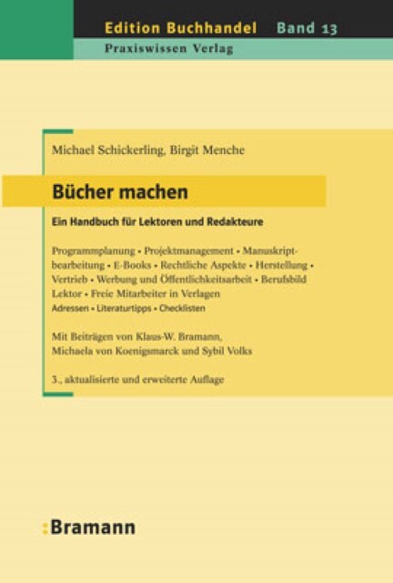 Thumbnail - Bücher Machen Michael Schickerling 9783934054523