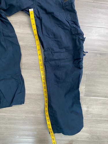 Vintage OTB One Tough Brand Baggy Skater Grunge Boys Paratrooper Y2k Size 14 - Picture 7 of 11