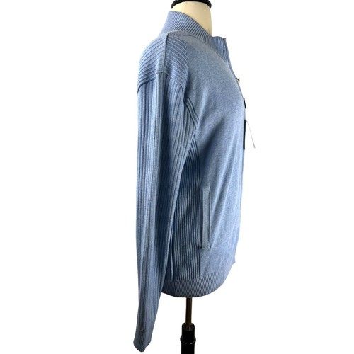 NWT Coastal Olzen Invisible Prestige Logo Cardigan Sweater, Men's Large - Picture 2 of 17