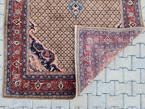 5x9 ft Oushak Rug – Vintage Blue Hand Knotted Wool Antique Natural Rug - Picture 10 of 10